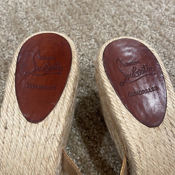 Christian Louboutin wedges size 40 - Picture 8 of 8